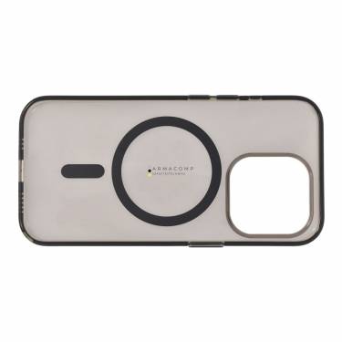 Dviced Magsafe iPhone 15 Pro Clear case Black