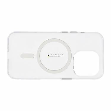 Dviced Magsafe iPhone 15 Pro Clear case White