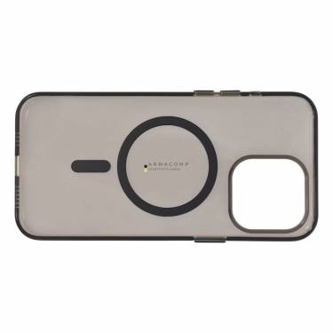 Dviced Magsafe iPhone 15 Pro Max Clear case Black