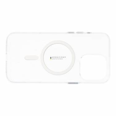 Dviced Magsafe iPhone 15 Pro Max Clear case White