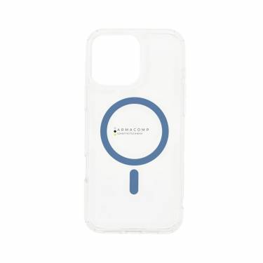 Dviced Magsafe iPhone 16 Pro clear case Blue