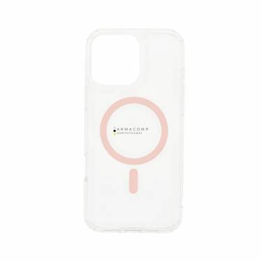 Dviced Magsafe iPhone 16 Pro clear case Pink