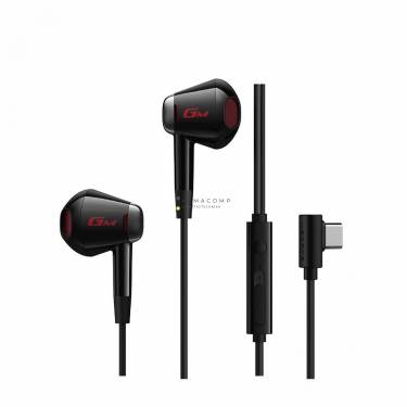 Edifier GM180 Plus Semi-in-Ear Gaming Earbuds Black