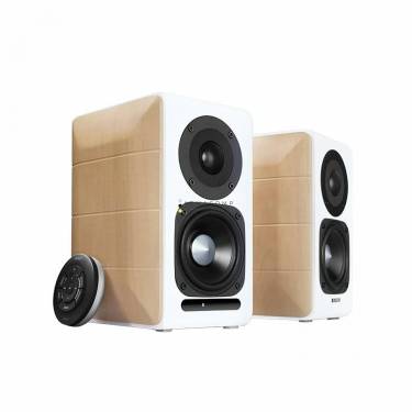 Edifier S880DB Hi-Res AUDIO Certified Bookshelf Speakers White/Brown