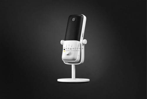 Elgato Wave 3 Microphone Premium USB Condenser White