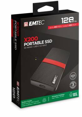 Emtec 128GB USB3.2 X200 Black