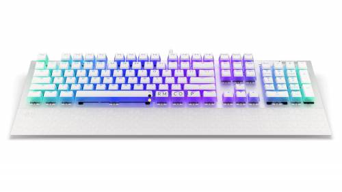 Endorfy Omnis Pudding Blue Switch Mechanical Keyboard Onyx White US