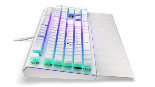 Endorfy Omnis Pudding Blue Switch Mechanical Keyboard Onyx White US