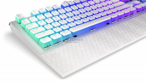 Endorfy Omnis Pudding Brown Switch Mechanical Keyboard Onyx White US