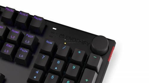 Endorfy Thock Blue Switch Mechanical Keyboard Black US