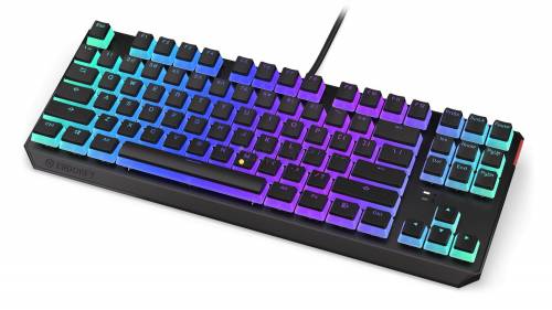 Endorfy Thock TKL Pudding Blue Switch Mechanical Keyboard Black US