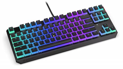 Endorfy Thock TKL Pudding Blue Switch Mechanical Keyboard Black US