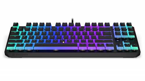 Endorfy Thock TKL Pudding Blue Switch Mechanical Keyboard Black US