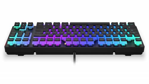 Endorfy Thock TKL Pudding Blue Switch Mechanical Keyboard Black US