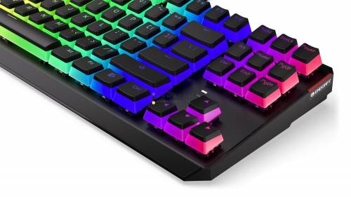 Endorfy Thock TKL Pudding Red Switch Mechanical Keyboard Black US