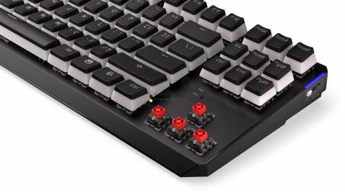 Endorfy Thock TKL Wireless Pudding Red Switch Mechanical Keyboard Black US