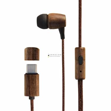 Energy Sistem Earphones Eco Walnut Headset Wood