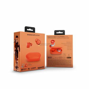 Energy Sistem Earphones Sport 2 True Wireless Bluetooth Headset Carrot