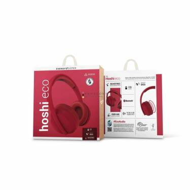 Energy Sistem Hoshi Eco Bluetooth Headset Red