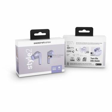 Energy Sistem Earphones True Wireless Style 2 Violet