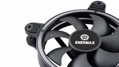 Enermax Intros T.B. RGB Fans with Exclusive 4-ring RGB Visual Effects (1 pack)