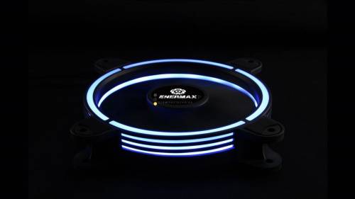 Enermax Intros T.B. RGB Fans with Exclusive 4-ring RGB Visual Effects (1 pack)