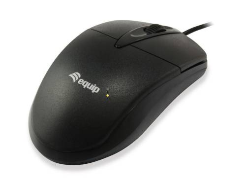 EQuip Optical Desktop Mouse Black