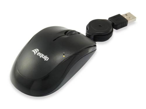 EQuip Optical Travel Mouse Black