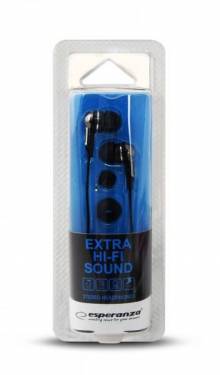 Esperanza EH125 Stereo Earphones Grey