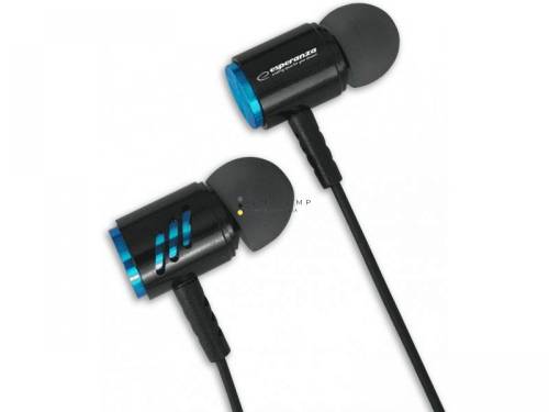 Esperanza EH207KB Headset Black/Blue