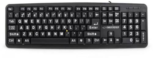 Esperanza Florida USB Keyboard Black UK