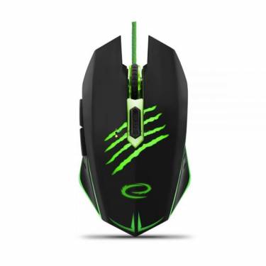 Esperanza MX209 Claw Wired mouse Black/Green