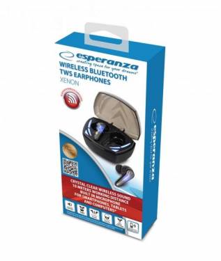 Esperanza Xenon Wireless Bluetooth Headset Black/Silver