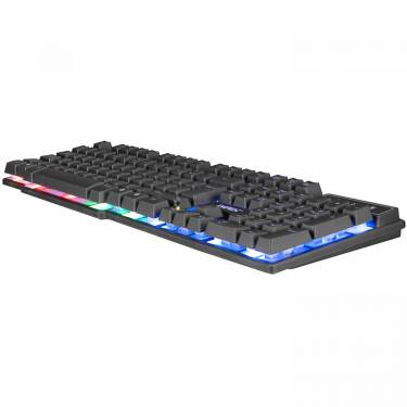 Everest KB-188 Borealis Rainbow RGB Keyboard Black HU