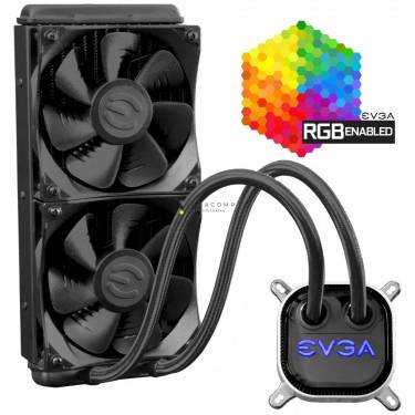 EVGA CLC 240mm All-In-One RGB LED CPU Liquid Cooler