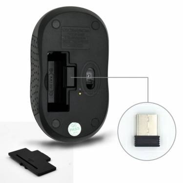 Ewent EW3223 Wireless optical Mouse Black