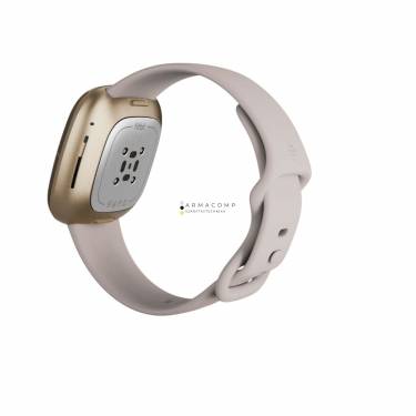 Fitbit Sense Lunar White/Soft Gold Stainless Steel