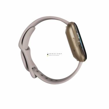 Fitbit Sense Lunar White/Soft Gold Stainless Steel