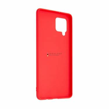 FIXED Cack rubberized cover Story Samsung Galaxy A42 5G Piros