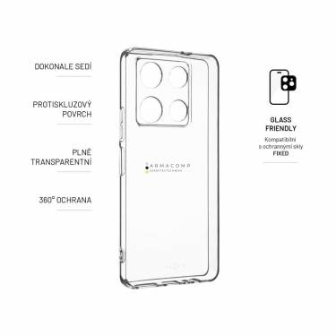 FIXED TPU Gel Case for Infinix Note 30 PRO, clear