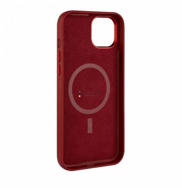 FIXED MagLeather for Apple iPhone 12/12 Pro, red