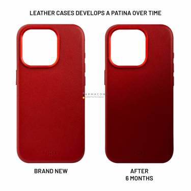 FIXED MagLeather for Apple iPhone 14, red