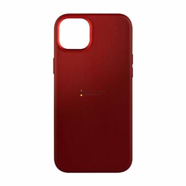 FIXED MagLeather for Apple iPhone 15 Plus, red