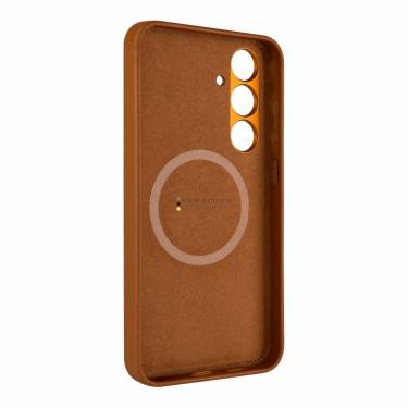 FIXED MagLeather for Samsung Galaxy S24 Brown