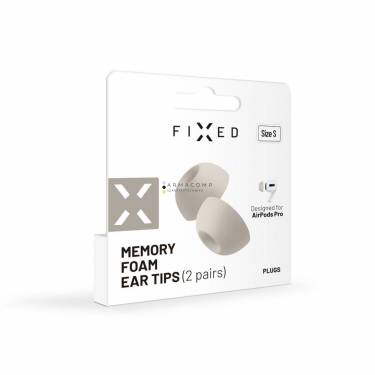 FIXED Memory Foam Csatlakozó  Apple Airpods Pro, 2 sets, M méret