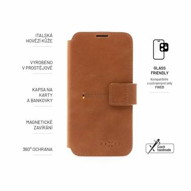 FIXED ProFit for Apple iPhone 14, brown