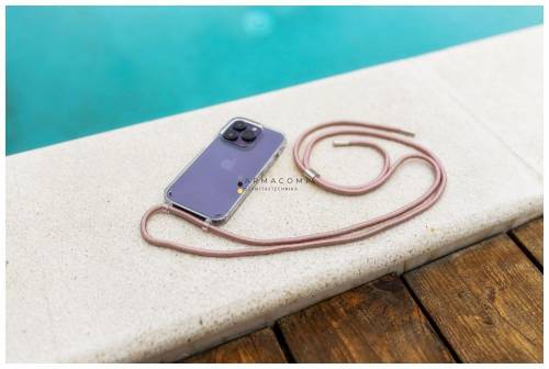 FIXED Pure Neck for Apple iPhone 15 Plus, pink