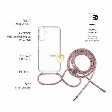 FIXED Pure Neck for Samsung Galaxy A15/A15 5G Pink