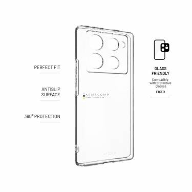 FIXED TPU Gel Case for Infinix Note 40 Pro 4G/Pro 5G/Pro+ 5G Clear