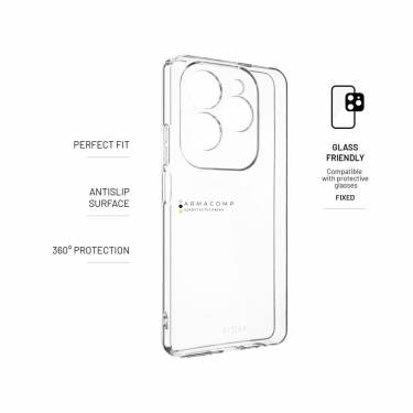 FIXED TPU Gel Case for Tecno Spark 20 Pro Clear